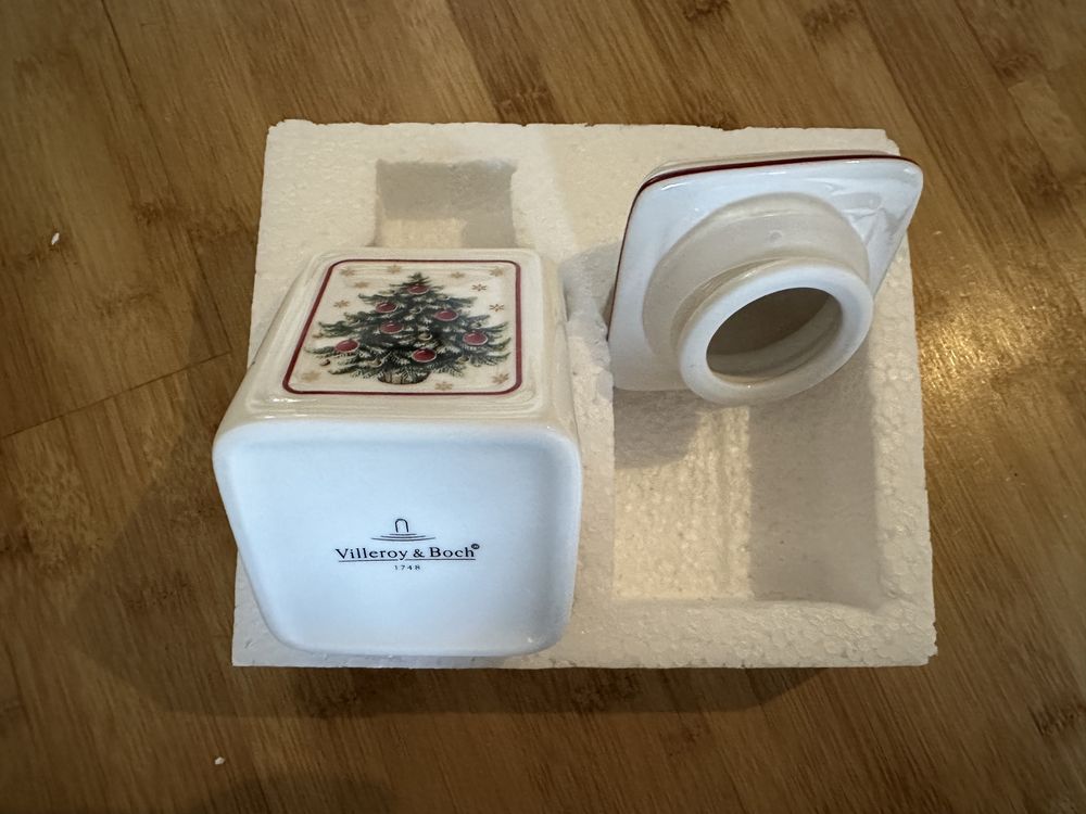 Villeroy & Boch pojemniki Nowa porcelana 2szt UNIKAT OKAZJA!!