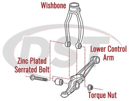 Casquilho suspensão Honda Prelude (88-91) / Accord (86-89)