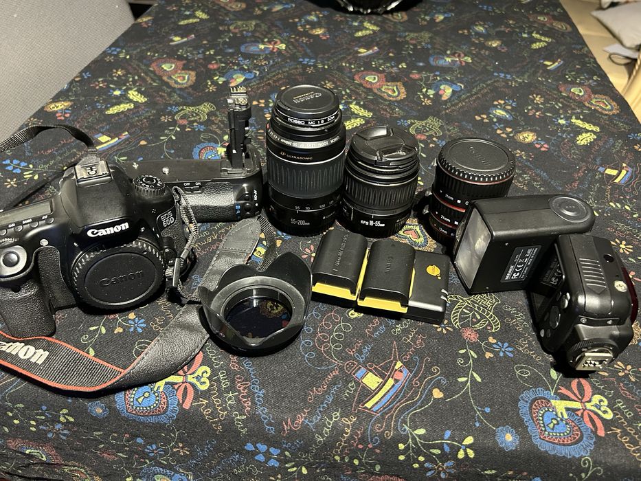 Canon 60D tudo incluido