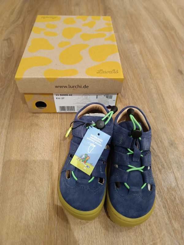 Sandálias Lurchi Barefoot criança - Azul