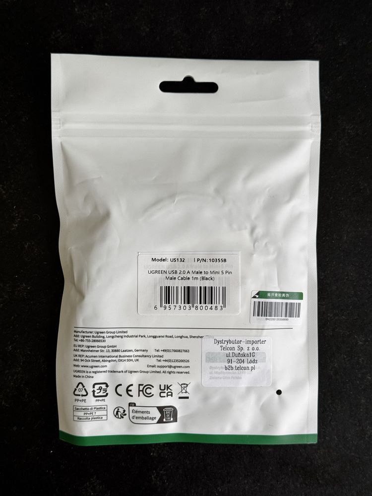Kabel Ugreen usb 2.0