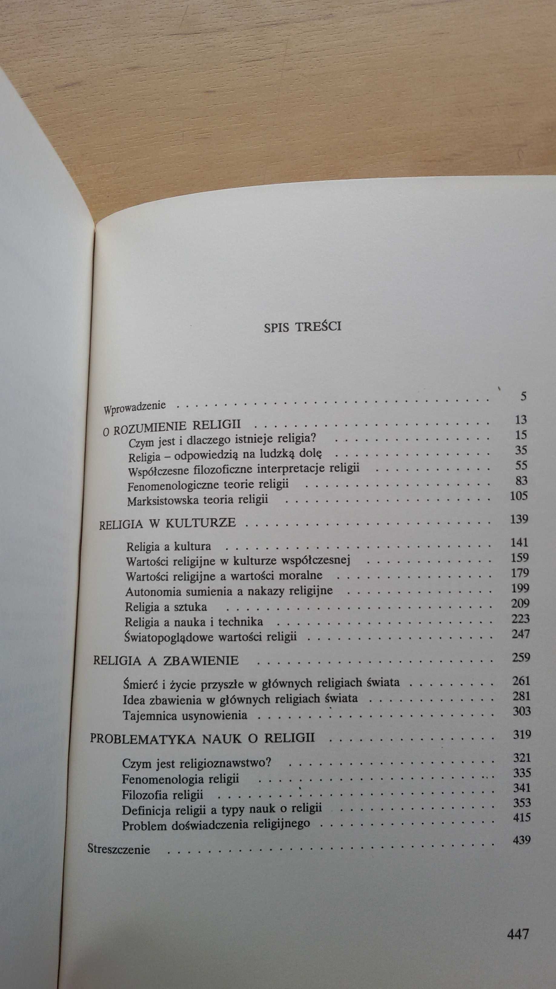 Religia i Religioznastwo, Zofia J. Zdybicka, wydanie KUL, 1992r.