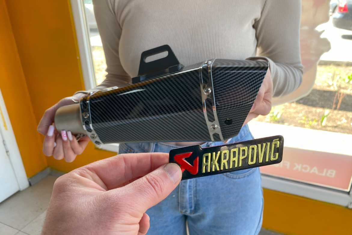 Йошимура Акрапович Акраповичь Прямоток Вихлоп  мопед Мотоцикл Піт байк