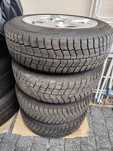 Koła zimowe 4x100 15x6,5 ET 38 opony 175/65/15 Toyota honda mazda