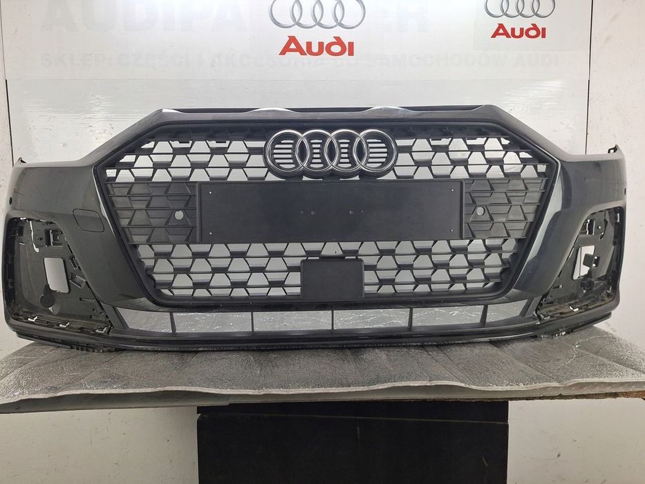 ZDERZAK AUDI A1 82A 2018-2024 ORYGINAŁ OE ASO GRILL ATRAPA
