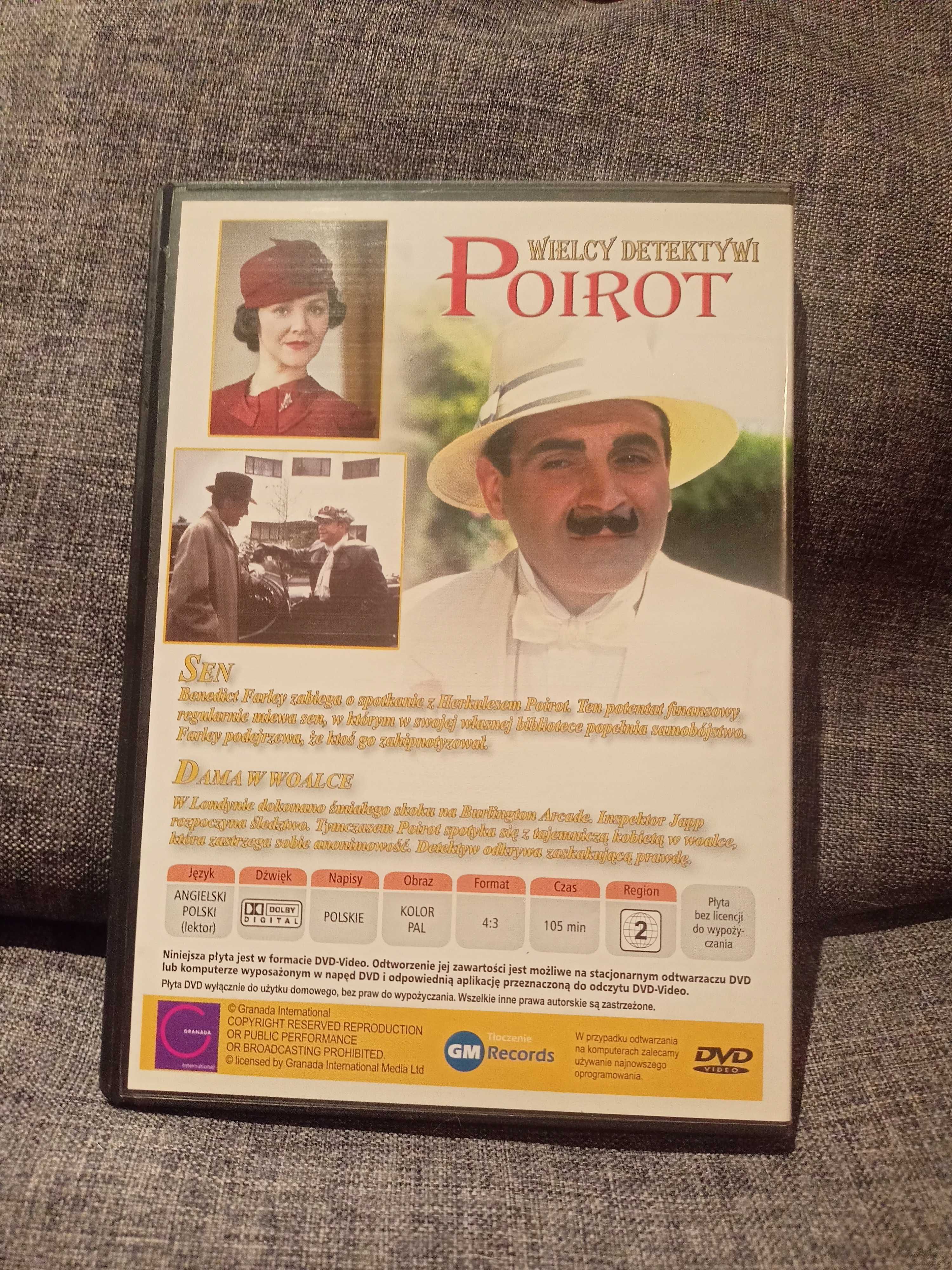 DVD Poirot 8. Sen. Dama w woalce