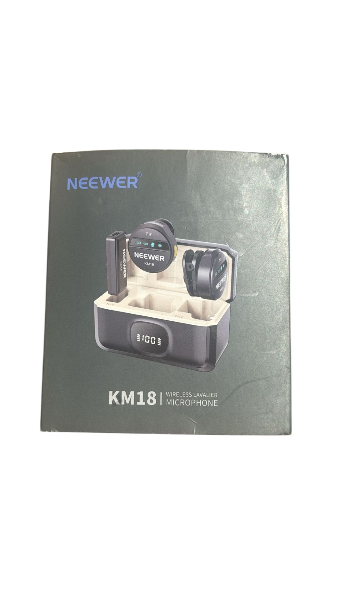 Bezprzewodowy Mikrofon Neewer Lavalier KM18, Redukcja Szumów, 48kHz/24