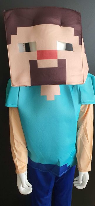 Strój przebranie kostium dla chłopca 120-130 Przebranie Minecraft