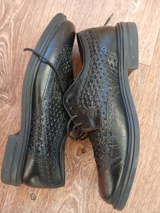 Мужские туфли размер 42, натуральная кожа