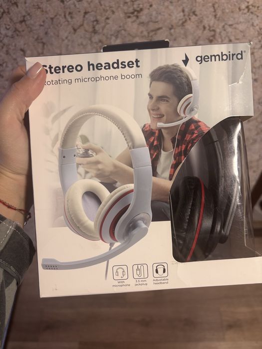 Навушники нові gembird