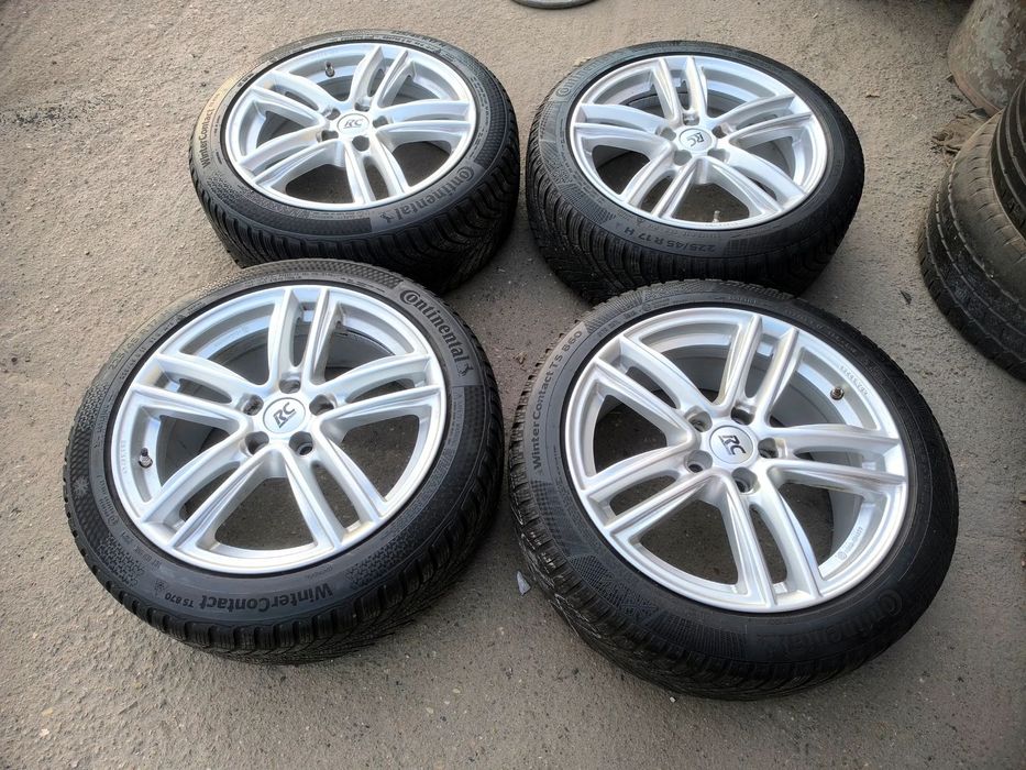 5x105 Felgi Aluminiowe Alufelgi 17 Koła Zimowe Zima OPEL MOKKA X Astra J K CHEVROLET TRAX Cruze Volt Legnica ALU-RAD 6,5mm 225/45