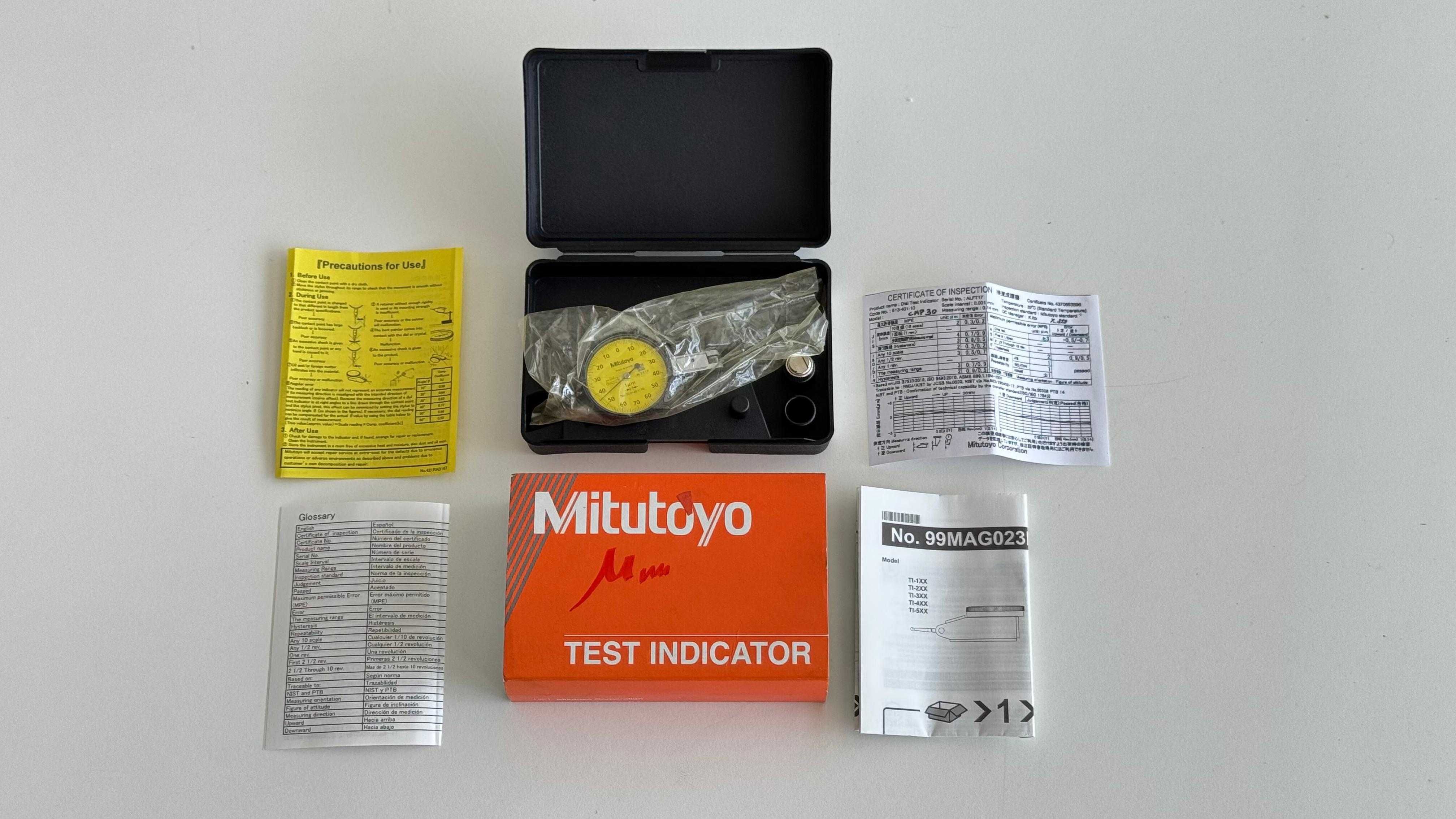 Mitutoyo 513.401.10E – Comparador de Alavanca