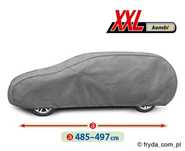 Pokrowiec, plandeka XXL kombi na Citroen C5, Skoda Superb kombi