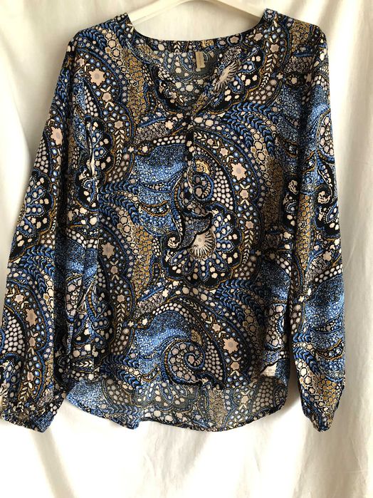 Bluzka tunika  damska z wiskozy