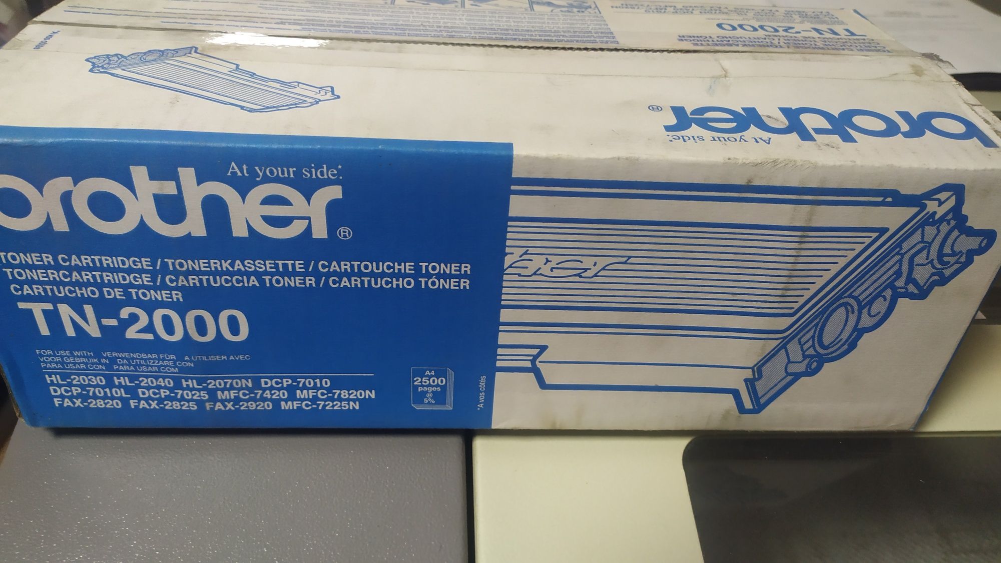 Toner tn 2000 brother 100 %  oryginal