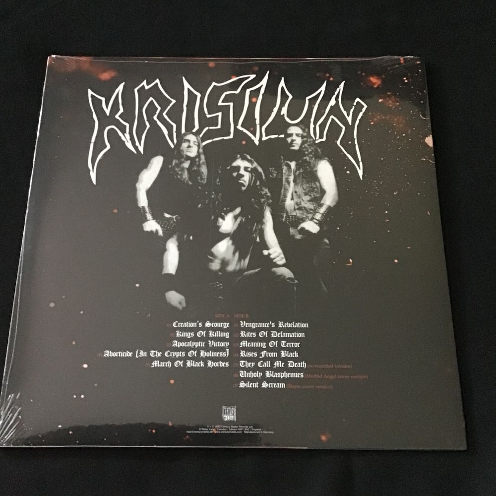 KRISIUN - Black Force Domain LP 2013 / Apocalyptic Revelation LP 2013