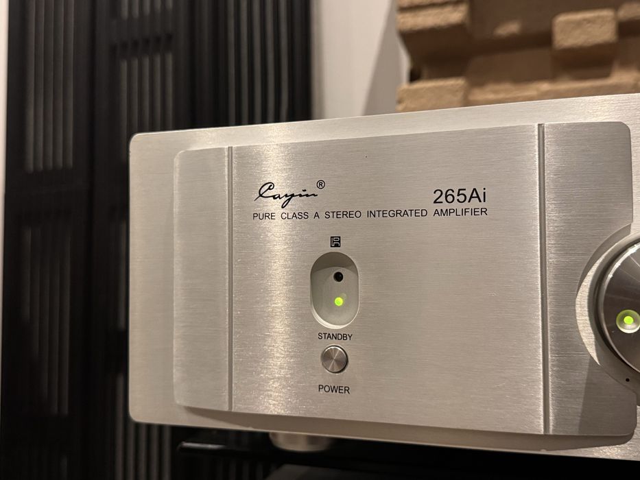 Cayin 265ai klasa A dual mono wzmacniacz stwrwo XLR pilot
