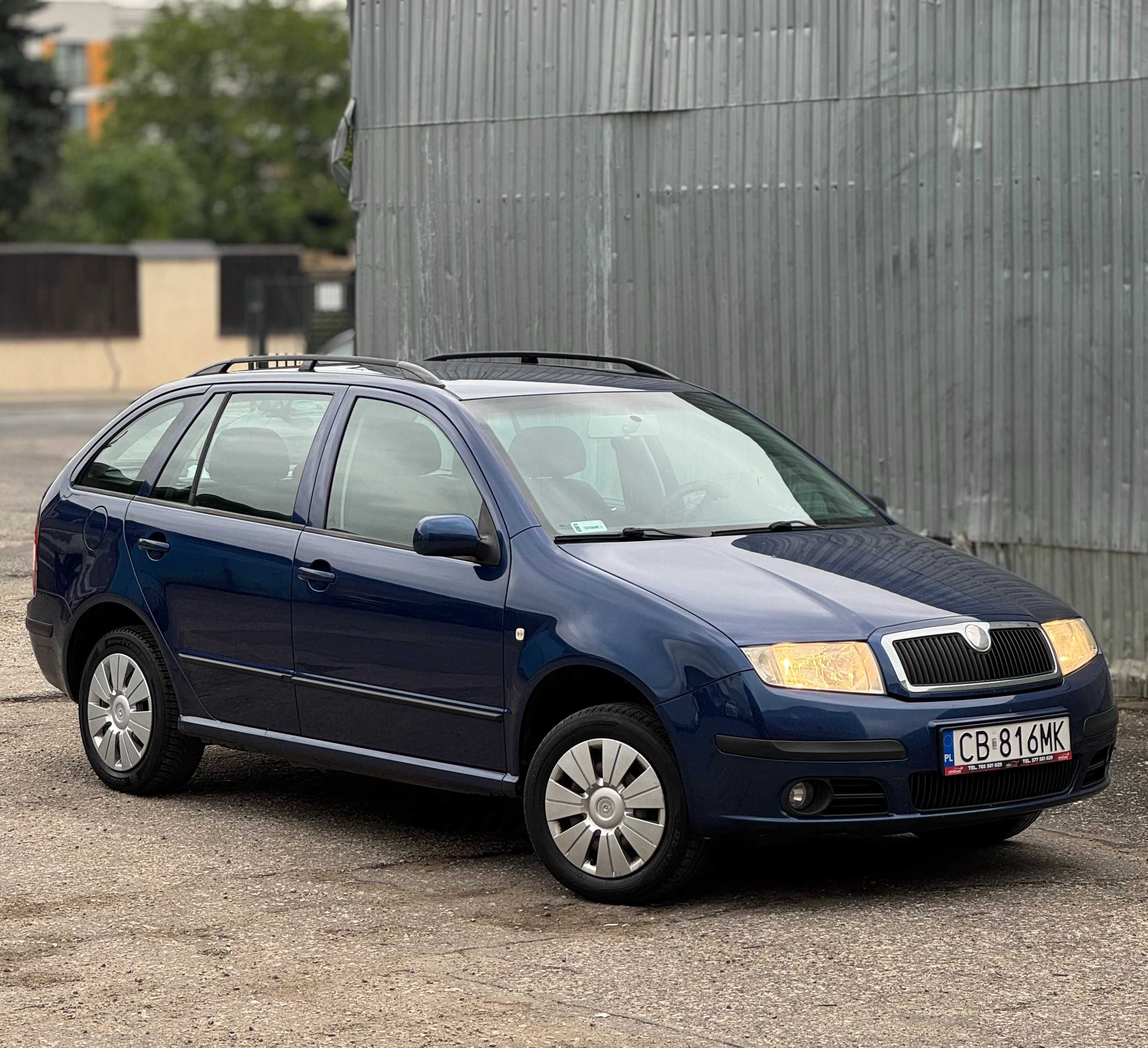 Skoda Fabia 1.4 Benzyna • Bezwypadkowy • Klima