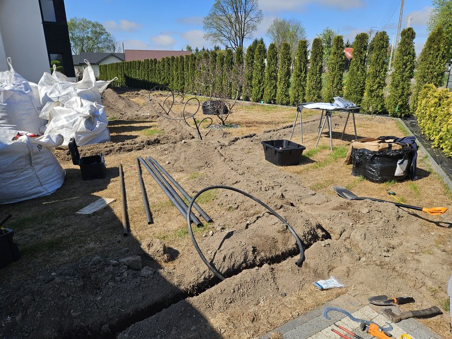 Montaż Automatyczny System nawadniania ogrodu