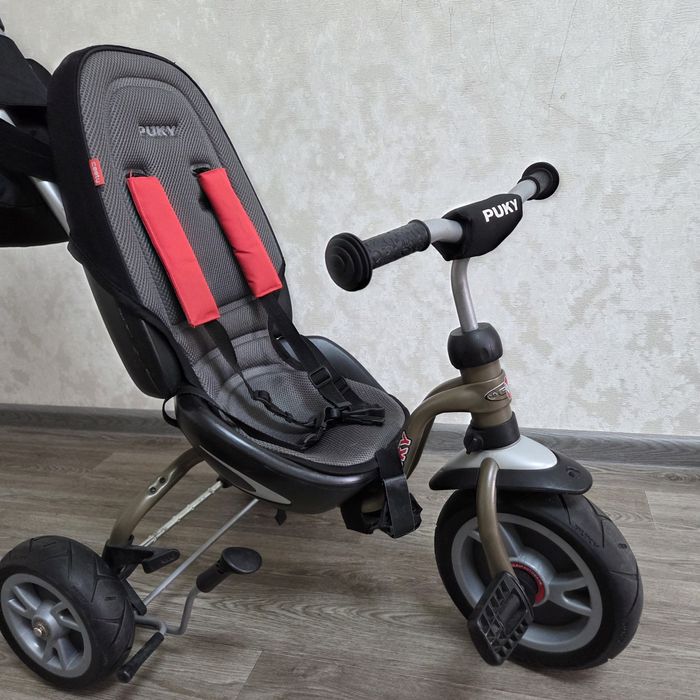 Велосипед триколісний PUKY з батьківською ручкою
