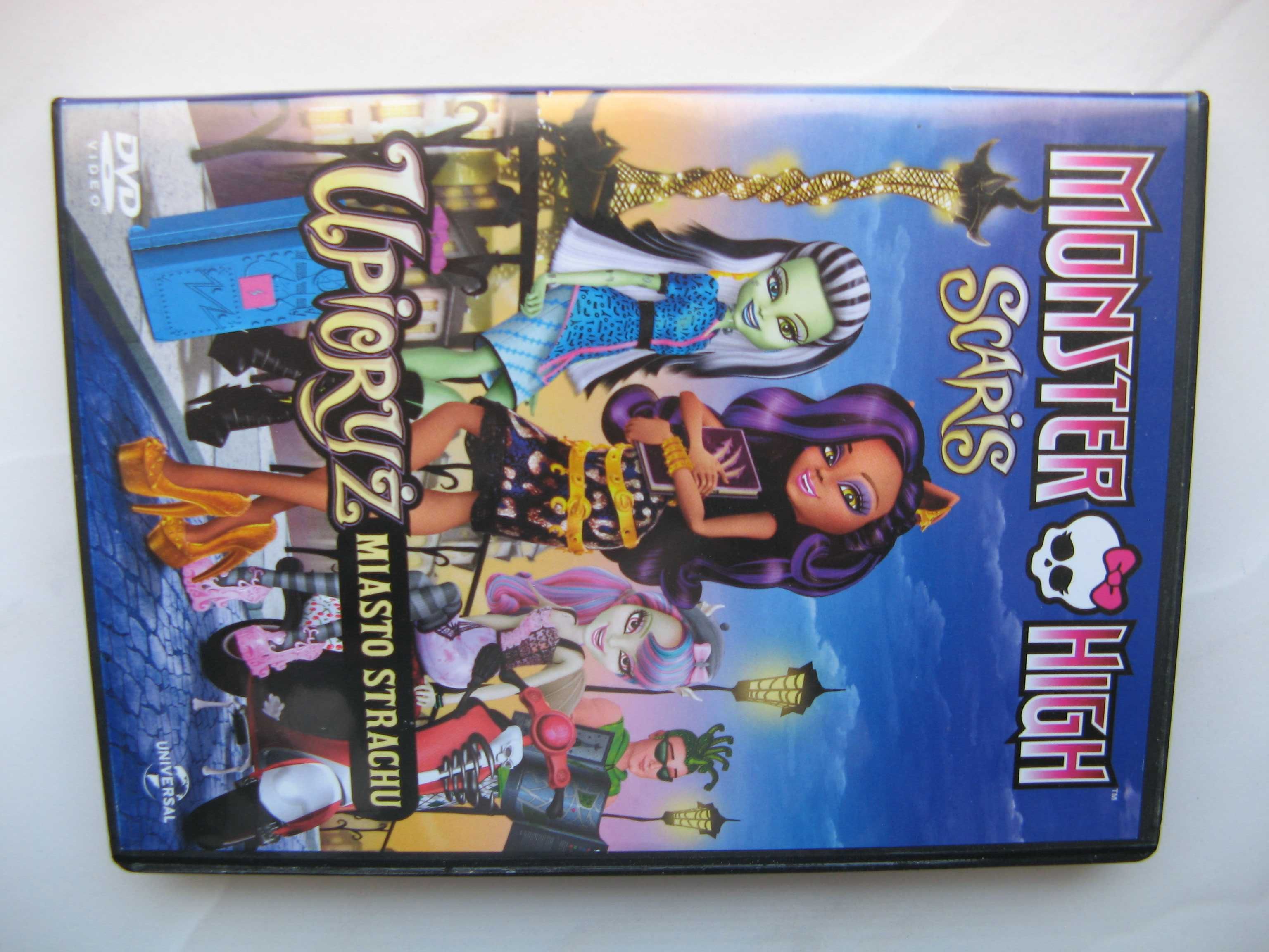 DVD: Monster High - Upioryż miasto strachu, polski dubbing