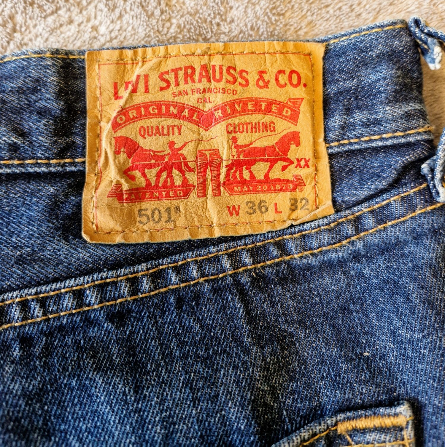 Spodnie jeans Levi's r.L