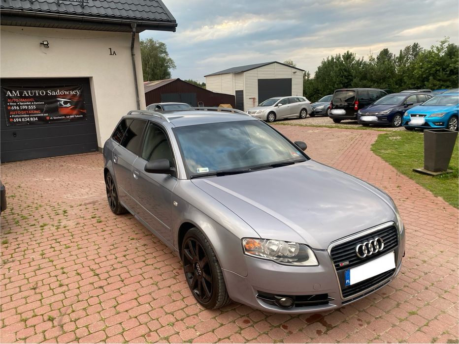 Audi A4 AVANT B7 1.9 TDI 115KM z 2006 rok 2X S-line