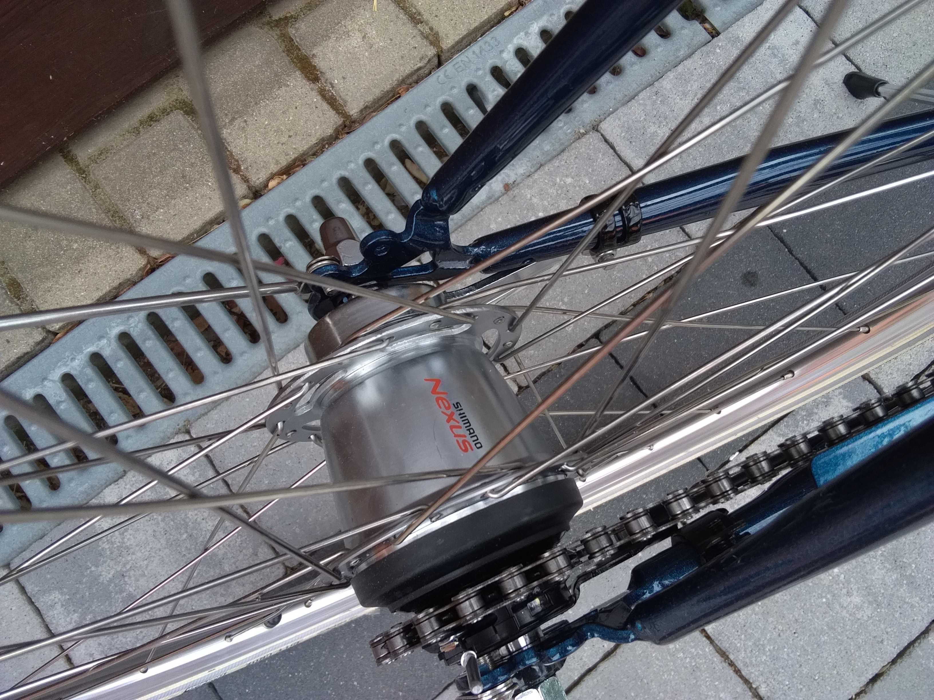 Rower miejski męski Ortler Bricktown NOWY Shimano Nexus 7