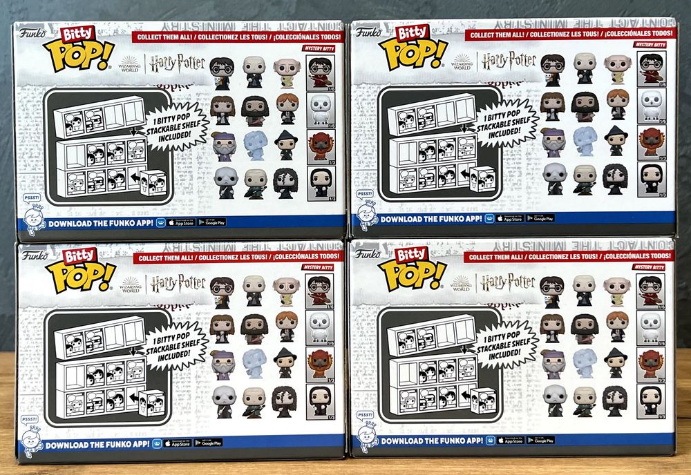 Funko Bitty Pop! Harry Potter. 4-Pack Series 1-4