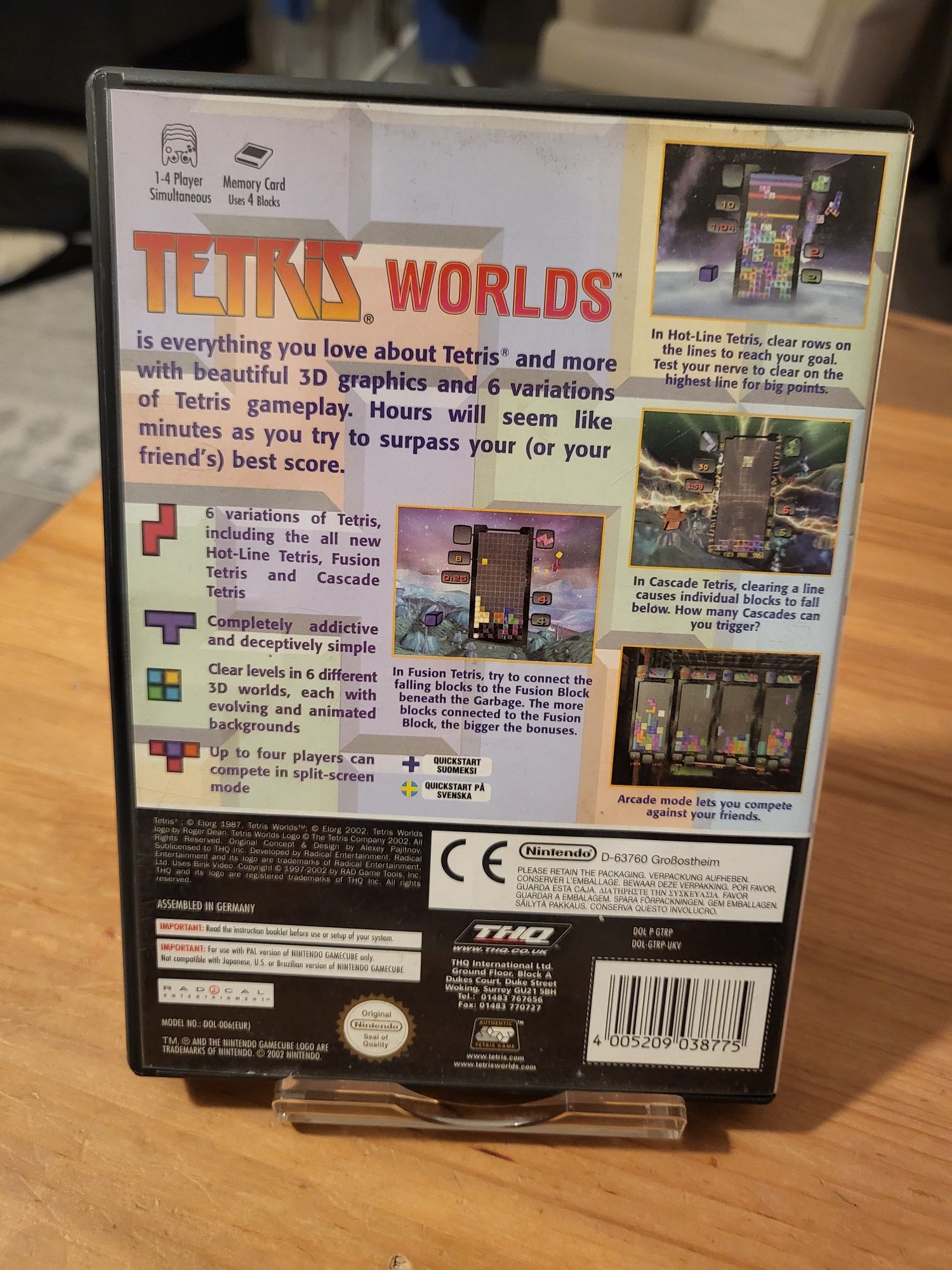 Tetris Worlds na konsole Nintendo Gamecube