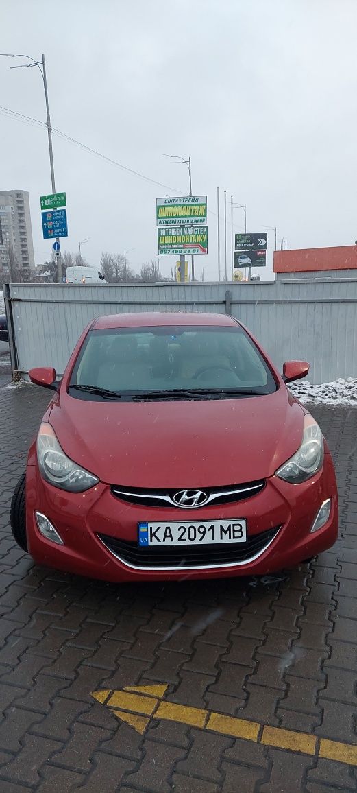 Продам Hyundai Elantra 1.8 газ/бензин 2012 року