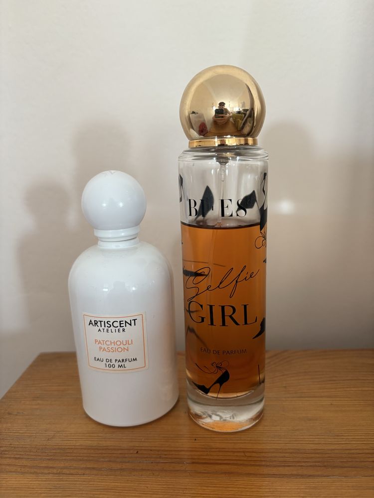zestaw perfum bi es selfie girl artiscent atelier patchouli passion