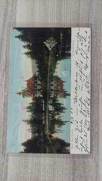 Pocztówka Szczawno Zdrój Bad Salzbrunn 1907 rok