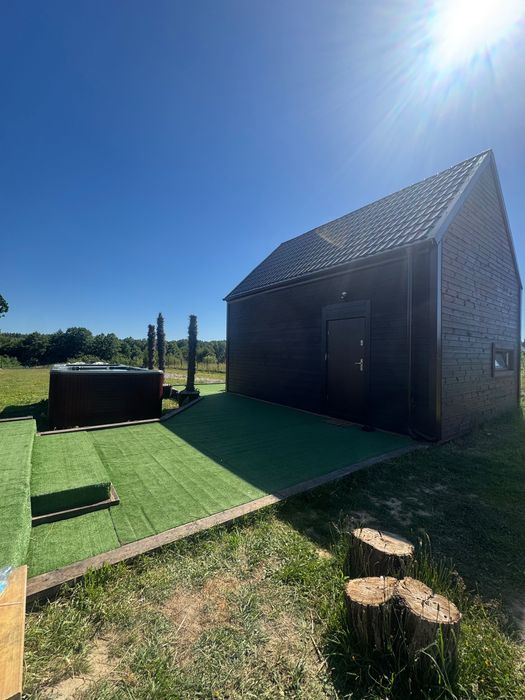 Domek 5x7 nad jeziorem ZAMIANA do końca września cena