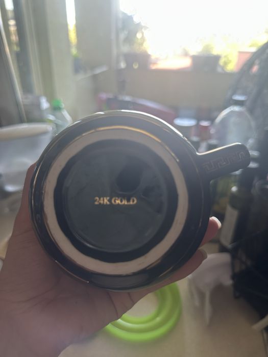 Naczynia Greckie  zastawa antyk 24k złota pozłacana wzór versace