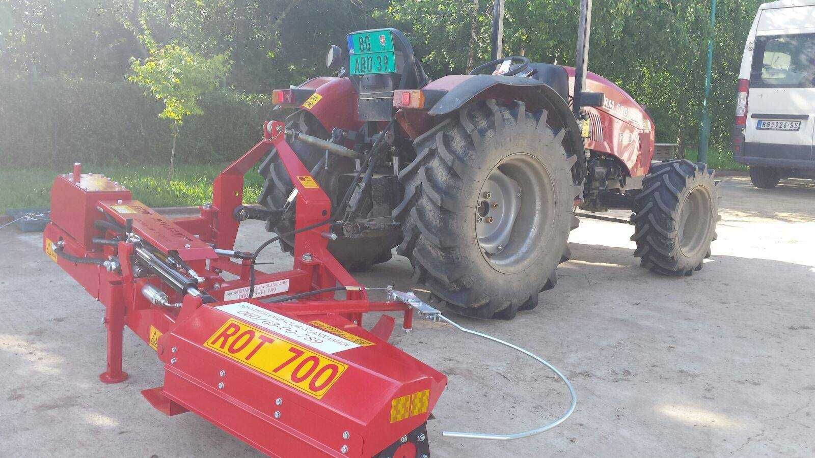 Грунтофреза садова пристовбурова, фреза садовая ROT-700 почвофреза