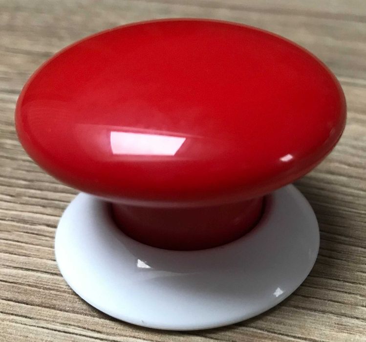2 szt FIBARO Button FGBHPB-101 Czerwony ver. HK HomeKit