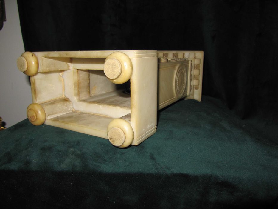 Dobra Cena-MARMUR-Empire zegar kominkowy ok 1830r