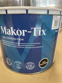 Farba na dach Makor-Tix 10 l brąz czekoladowy