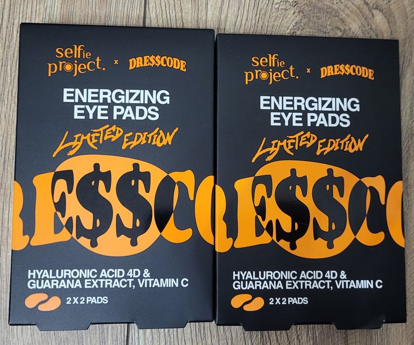 Energetyzujące płatki pod oczy Selfie Project x Dre$$code. Zestaw - 2