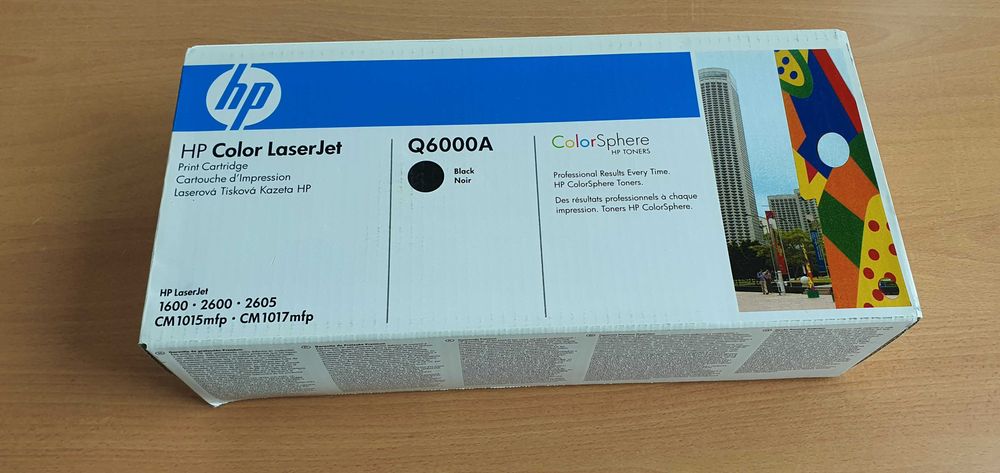 Toner HP Laserjet 124A (Q6000A) Preto (NOVOS)