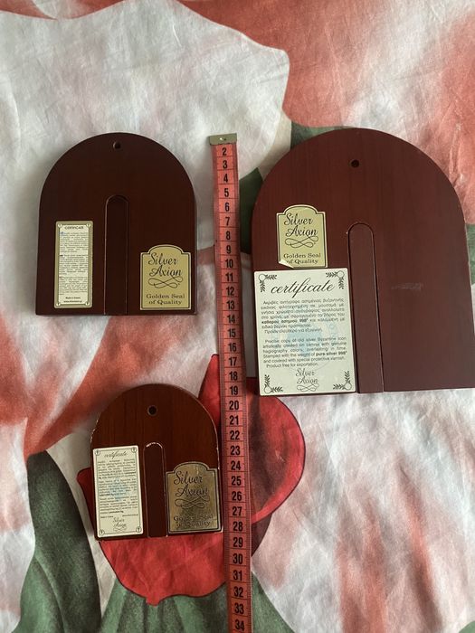 Иконы Silver Axion. Греция. Golden Seal of Quality