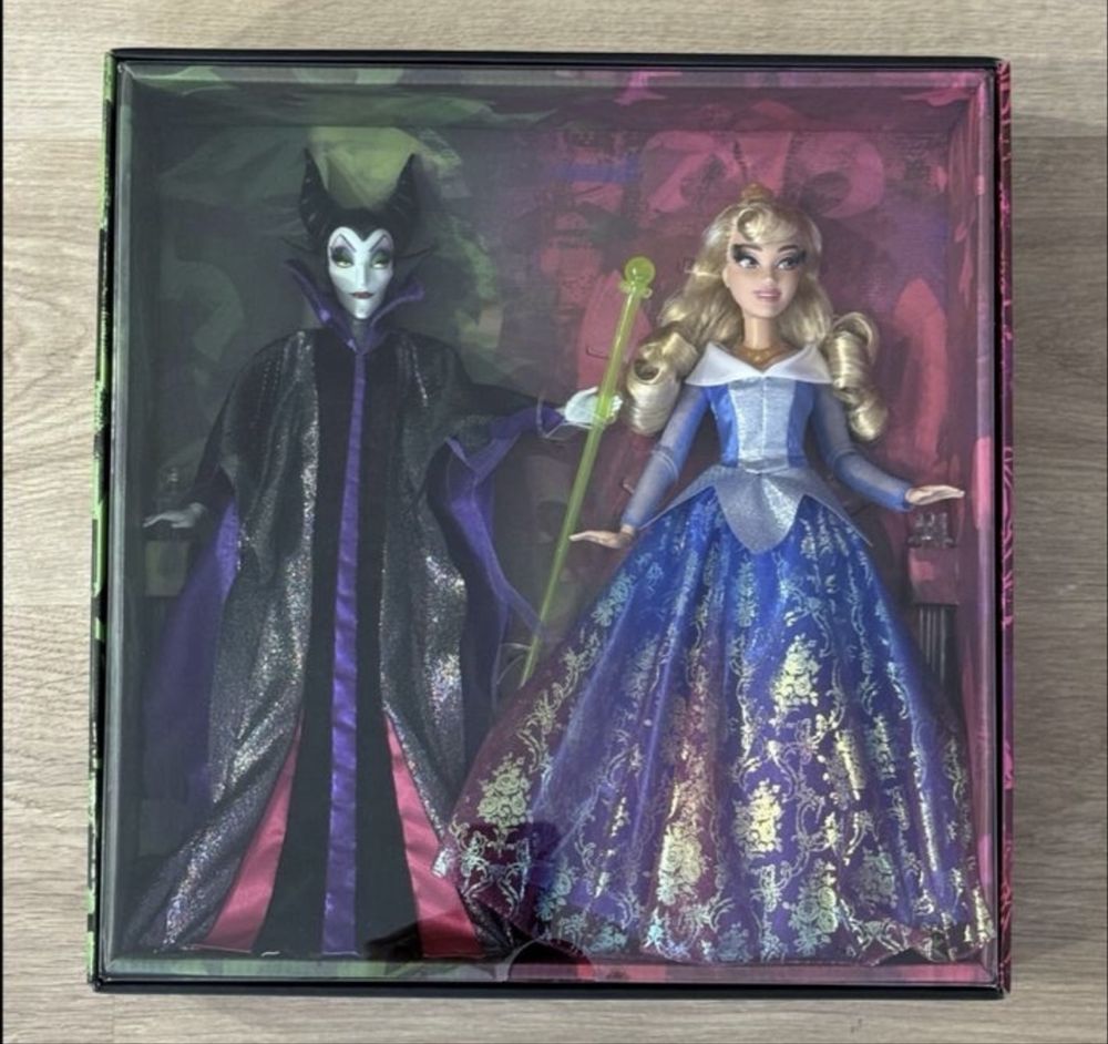 Mattel Disney Diabolina i Aurora Lalki kolekcjonerskie