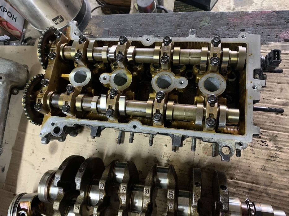 Гбц головка коленвал 1.2 16V Chevrolet Aveo Kalos Deowoo