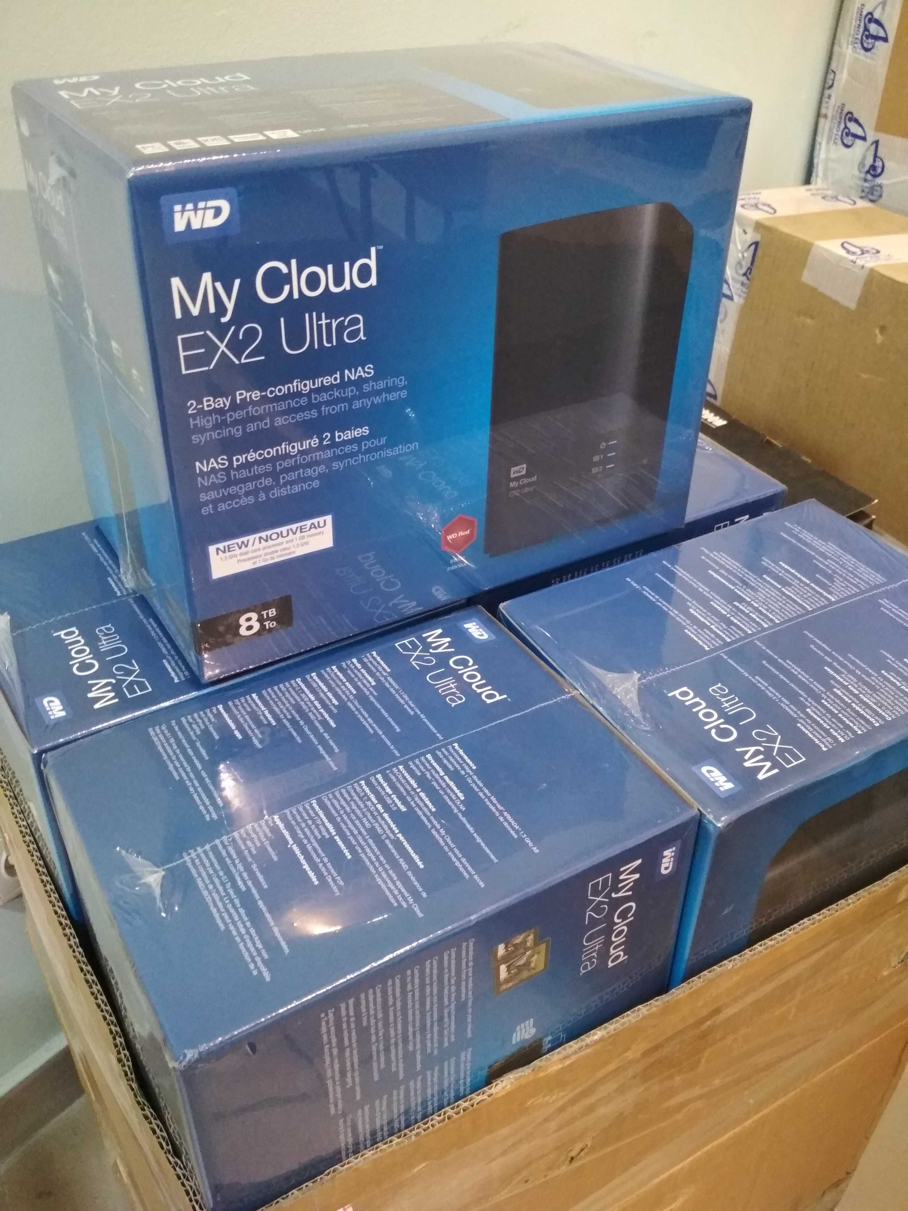 Мережевий накопичувач WD My Cloud EX2 Ultra 8Tb WD Red