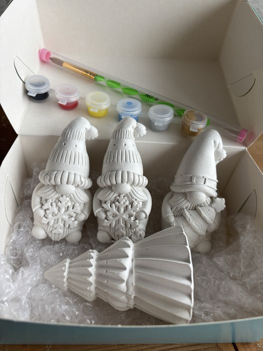 Набори для творчості, гіпсові фігурки