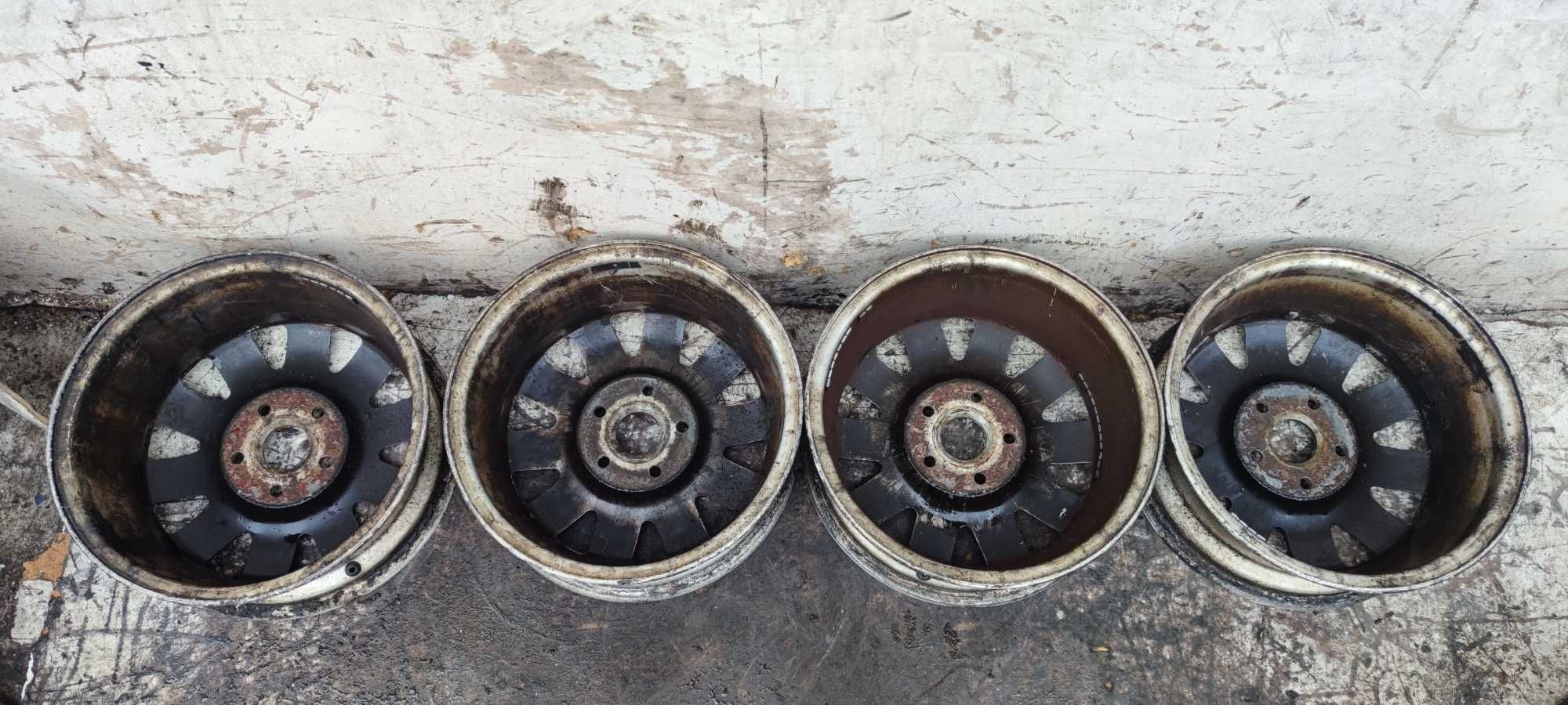 Felgi Aluminiowe Alufelgi Alusy 15" 5x112 6Jx15 ET45 Audi VW Komplet