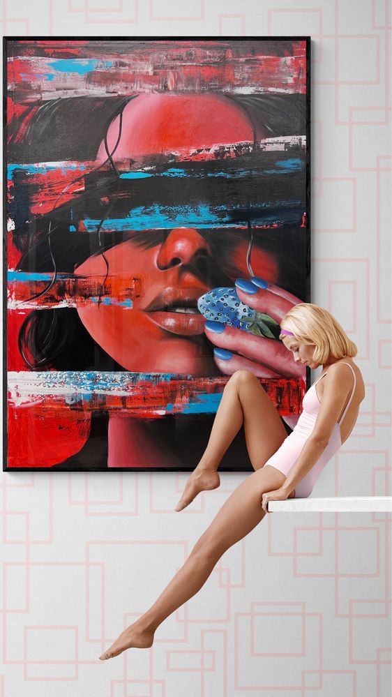 Pintura original artista Paulo Brito