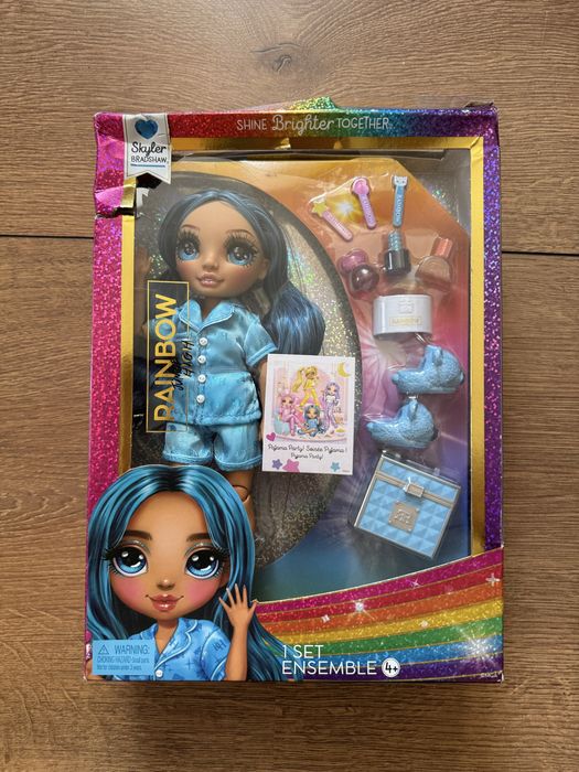 Лялька Rainbow High Junior High PJ Party Скайлер