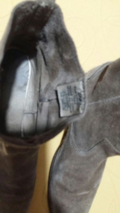 Bota zara camurça n.38